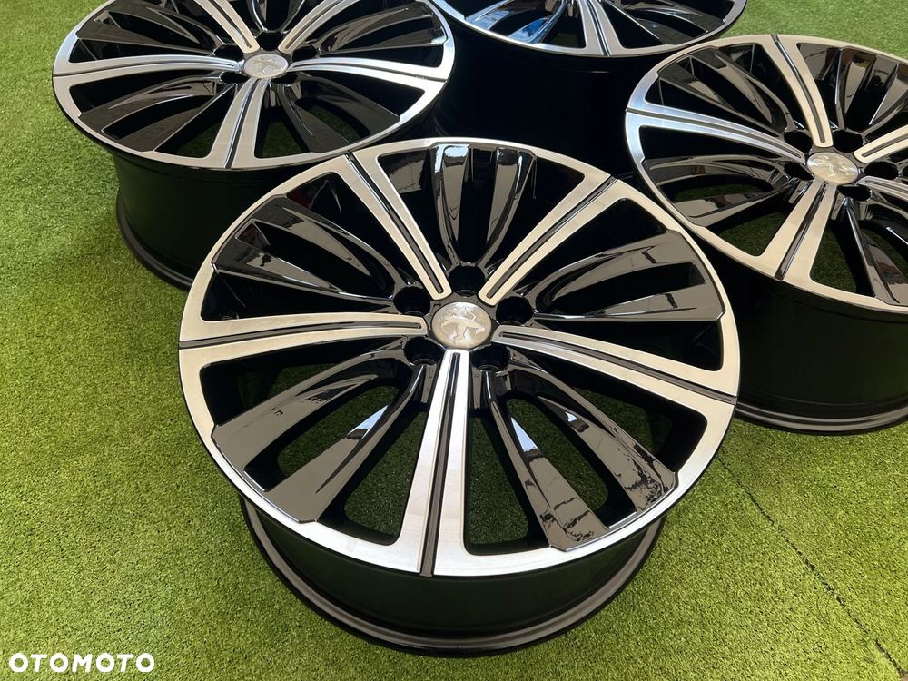 KOMPLET FELG FELGI ALU PEUGEOT 308 508 GT LINE 19 5X108 ET42 ORYGINALNE - 1