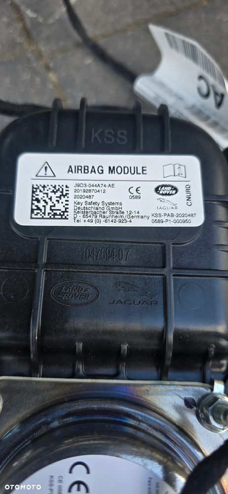 Deska rozdzielcza Jaguar I-Pace oryginal plus poduszki - 7