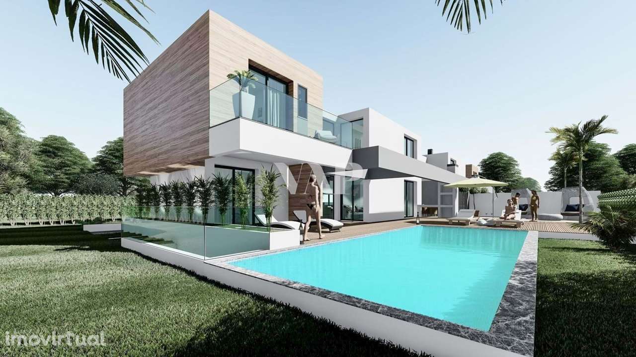 VILAMOURA - Moradia em banda V3 +1 no estilo contemporâneo - Grande imagem: 5/34