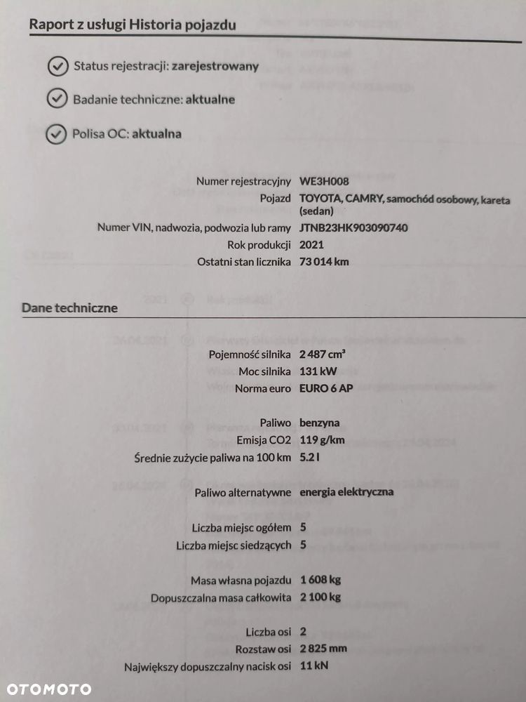 Toyota Camry 2.5 Hybrid Comfort CVT - 34