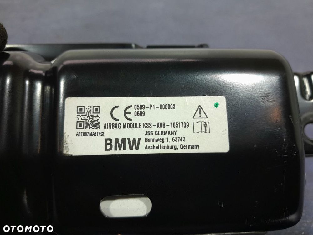 BMW M3 G80 DESKA ROZDZIELCZA PULPIT KOKPIT AIRBAG PODUSZKI DO REGENERACJI - 16