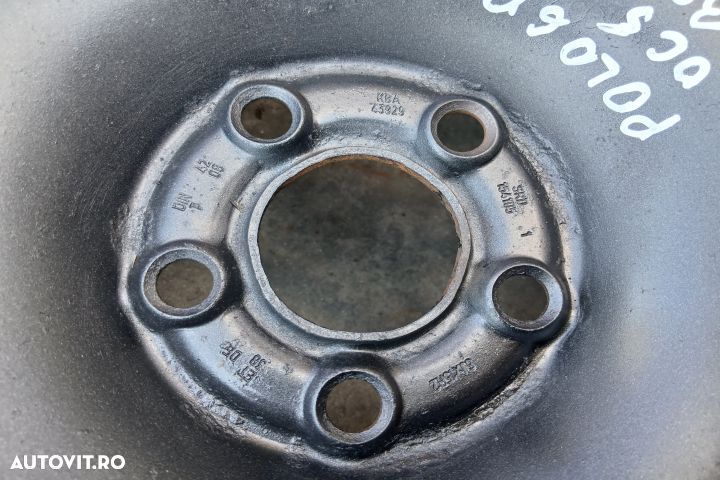 Janta tabla cu anvelopa 15 185/60 R15 6C0601027B 6JX15H2 ET38 185/60 - 3