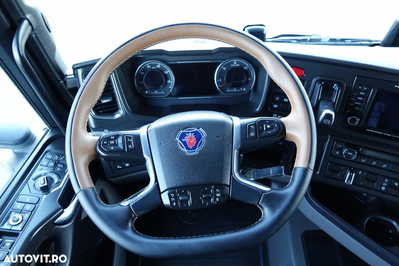 Scania R 450 / RETARDER / HIDRAULICĂ / LOW CAB / JANTE ALIE / ANVELOPE 100% / DUPĂ CONTRACTUL DE SERVICE - 27