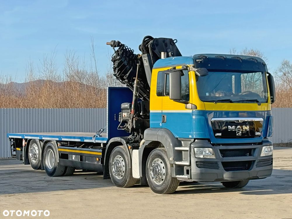 MAN TGS 32.440* Platforma 7,20m + HIAB 322 E - 7 HIPRO + PILOT * STAN BDB - 3