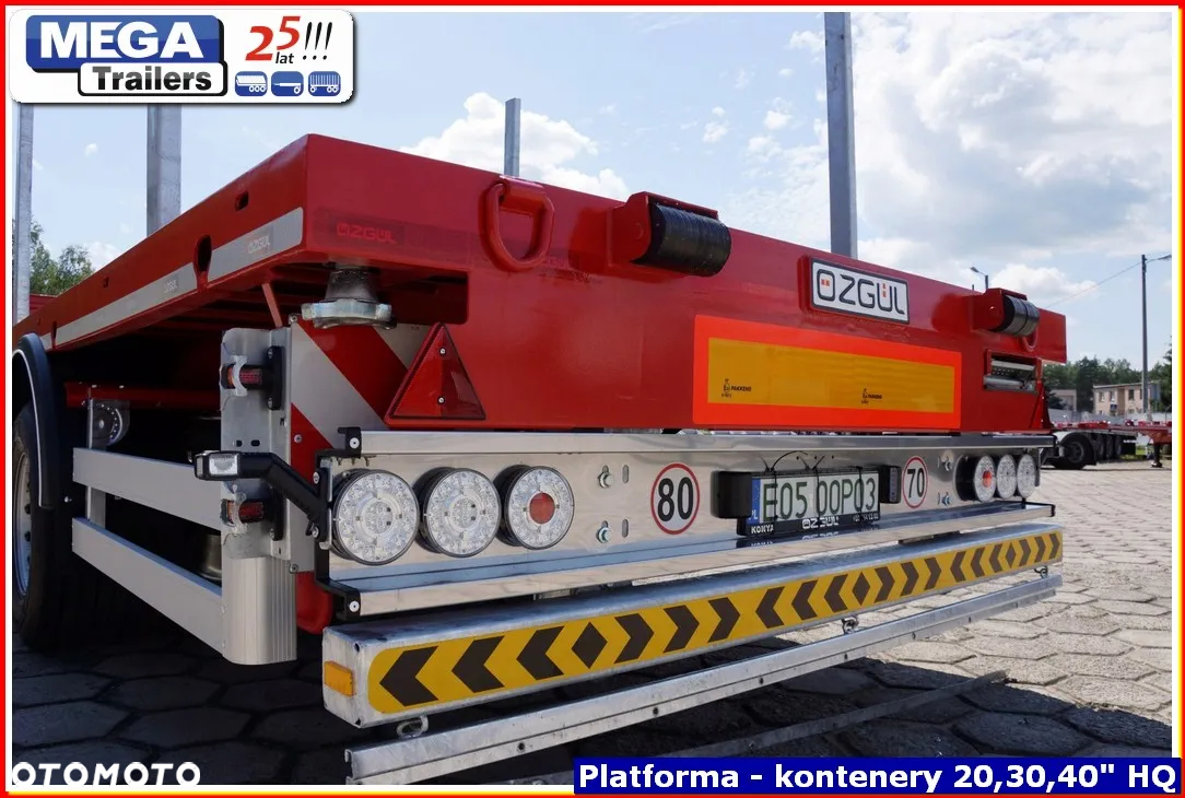 Inny Kontenerowa / budowlana 13.60 m, h=950 mm, full ADR EX3, OT, FL UNIWERSALNA !!! - 25