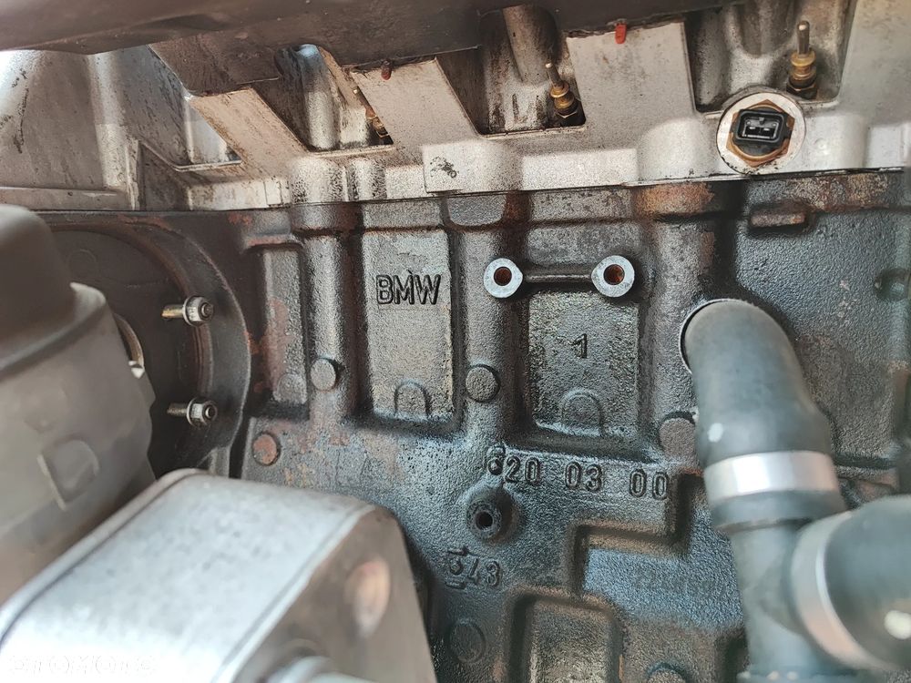 BMW E46 ORYGINALNY SŁUPEK SILNIKA M47D18 ( 136KM ) O KODZIE SILNIKA 204D1 O NR.  11 00 2 247 512 / 11 00 2 247 513 OEM W BARDZO DOBRYM STANIE SPRAWNY W 100%, PRZEBIEG 230 TYŚ - 12