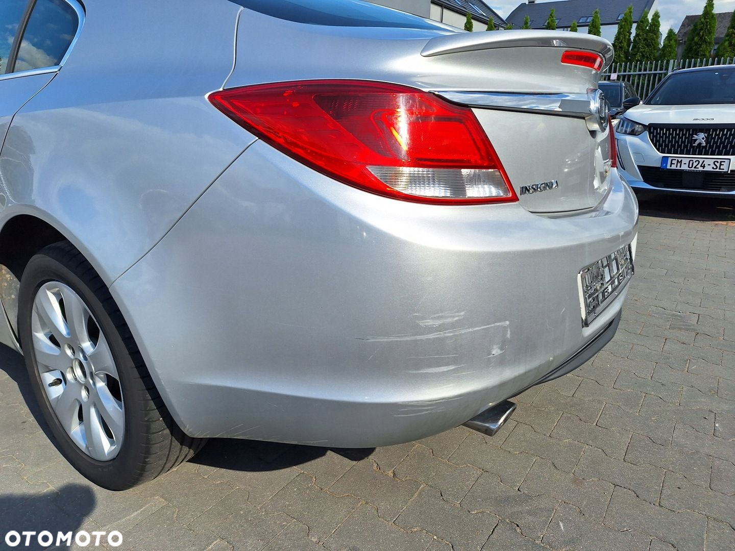 OPEL Vauxhall INSIGNIA A G09 Z176 ZDERZAK TYŁ TYLNY 5D 08-13 - 7