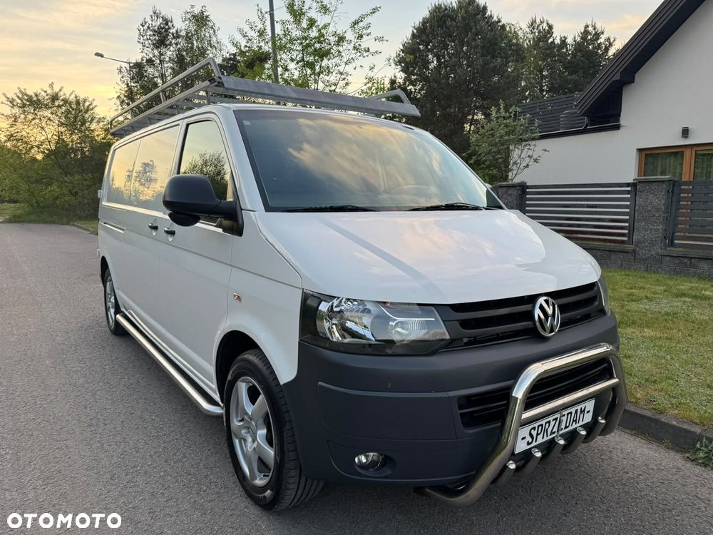 Volkswagen TRANSPORTER L2H1 LIFT Długi Klima Duże Radio Tempomat Furgon 3os. Rury - 30