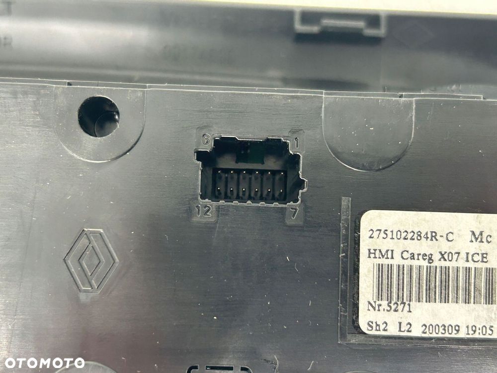 panel klimatyzacji renault twingo iii 275102284r - 5
