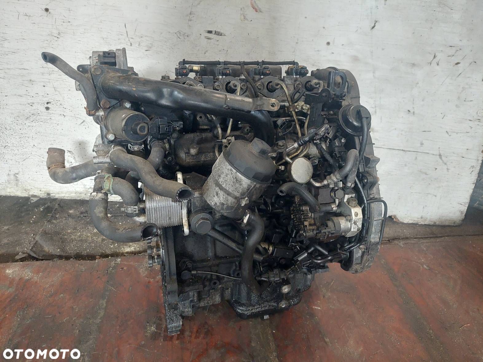 SILNIK DIESEL + POMPA WTRYSKI TURBO OPEL ASTRA H 1.7 CDTI Z17DTH - 1