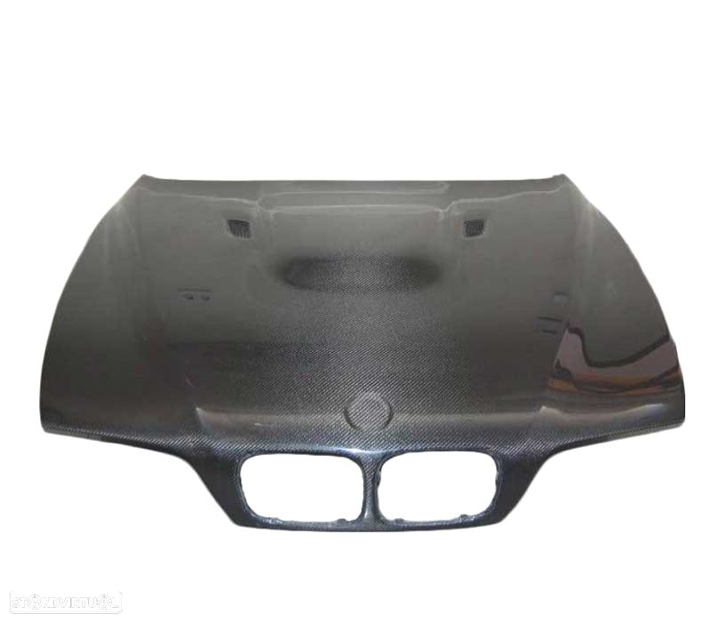 CAPÔ BMW E39 LOOK M3 E92 95-03 COM ENTRADA DE AR CARBONO - 3