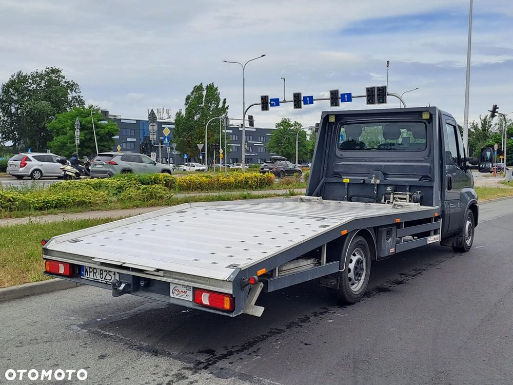 Iveco 35S18 Pomoc Drogowa Najazd Laweta Krajowy Ledy Nawigacja Poduszki Pomocnicze ! - 6