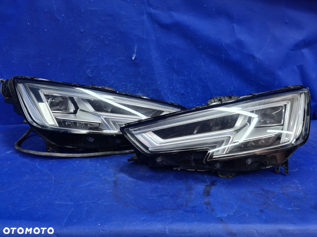 KOMPLET LAMP przednich prawa lewa FULL LED EU AUDI A4 B9 lampa lampy - 1