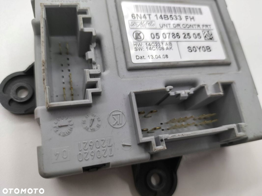 FORD FOCUS II MK2 MODUŁ DRZWI 6N4T-14B533-FH, 6N4T14B533FH - 2