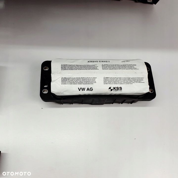 VW GOLF VII 7 DESKA ROZDZIELCZA KONSOLA KOKPIT PULPIT PODUSZKI AIRBAG AIR BAG PASY KIT SET - 7