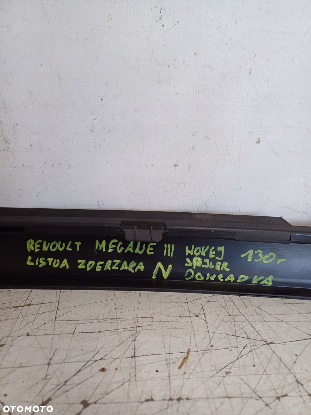 DOKŁADKA SPOILER HOKEJ RENAULT MEGANE III 3 - 11
