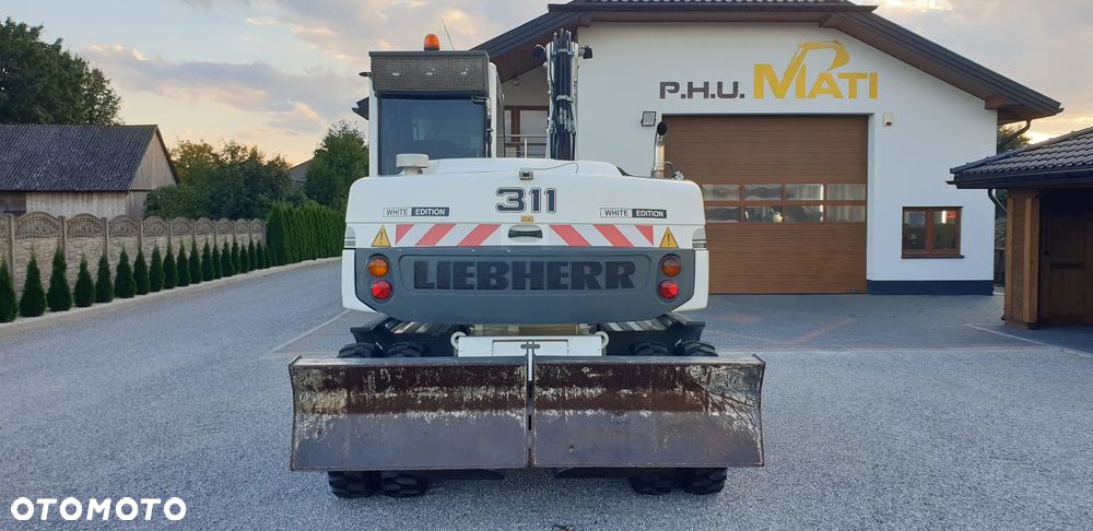 Liebherr 311 rok 2007 łyżka skarpowa hydr. + do kopania 2xpług klima oryginał - 5