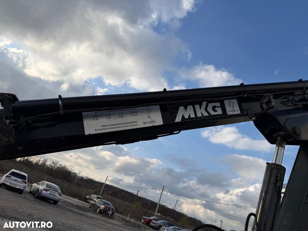 MAN TGL12.210 Macara/Placa hidraulica/Furca - 8