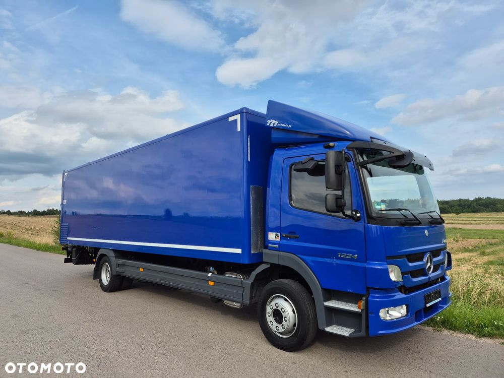 Mercedes-Benz Atego 1224 z Niemiec 9m kontener izoterma podział manual 1222 okazja - 23