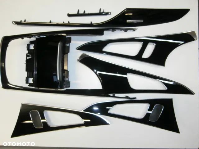 LISTWY DEKORY WNETRZA DRZWI AUDI A6 C7 2011-2018 PIANO BLACK KPL. EU