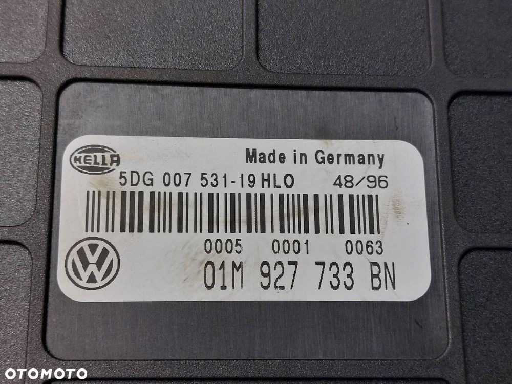 KOMPUTER STEROWNIK SKRZYNI VOLKSWAGEN GOLF III 01M927733BN - 2