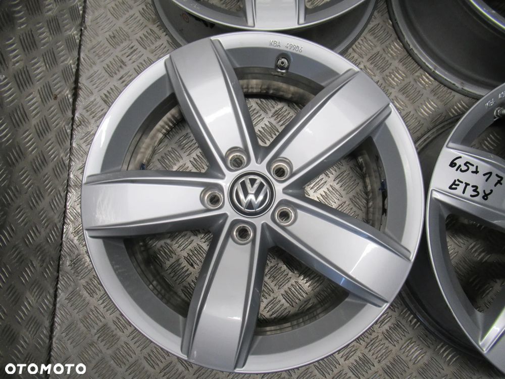 Felgi Vw Tiguan T-Rock Touran Caddy Golf Passat 6,5Jx17 et38 5x112 5NA CZUJNIKI - 5