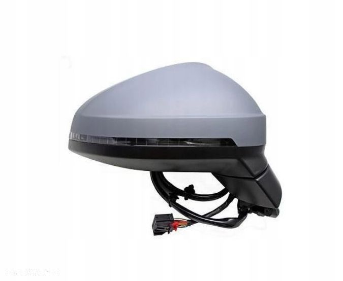 lusterko audi a4 s4 b9 15-19 prawe asystent zmiany pasa z migaczem ele - 1