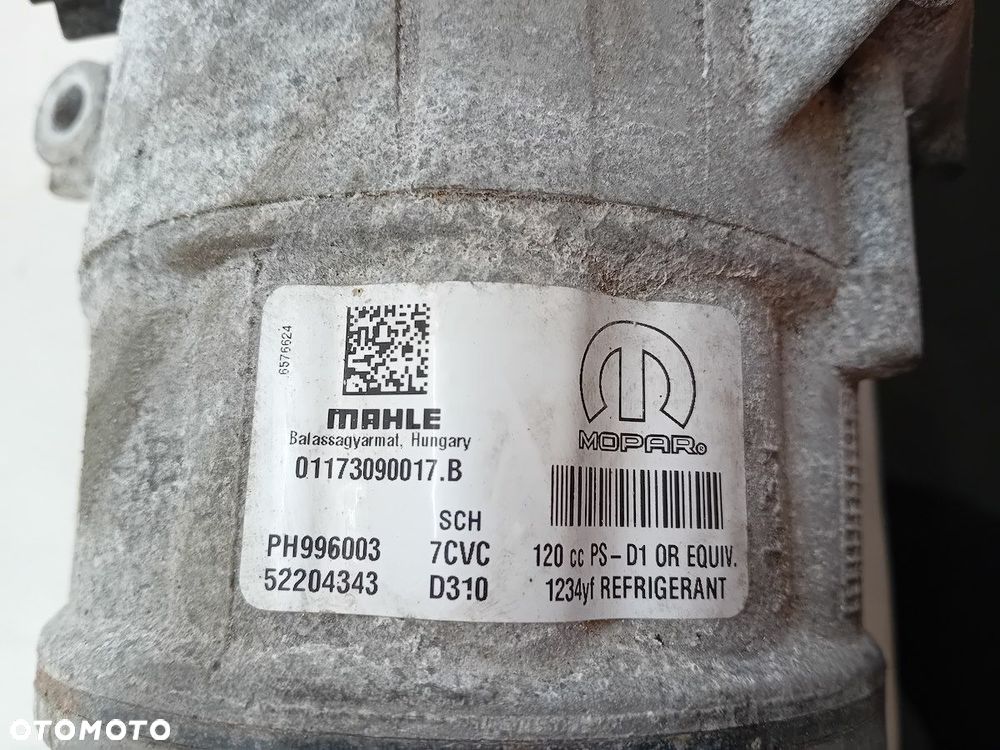 POMPA, SPRĘŻARKA KLIMATYZACJI FIAT DUCATO IV 52204343 PH996003 2.2 D - 8