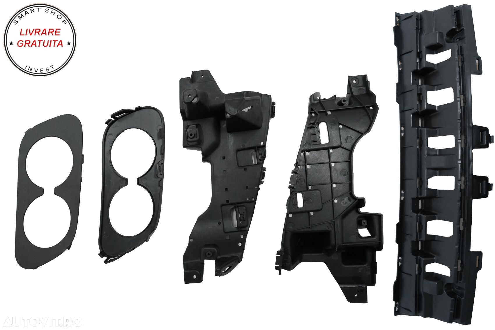 Difuzor Bara Spate Evacuare Dubla si Tobe Ornament Mercedes C-Class C205 A205 Coup- livrare gratuita - 16