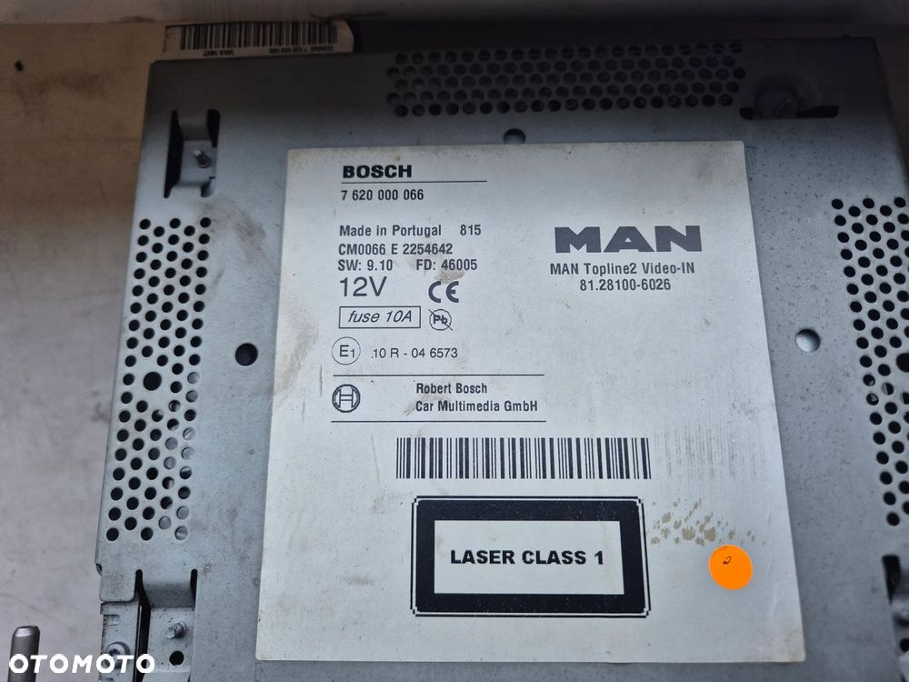 RADIO NAWIGACJA 81281006026 MAN TGX TGS TGL TGM EURO 6 - 2