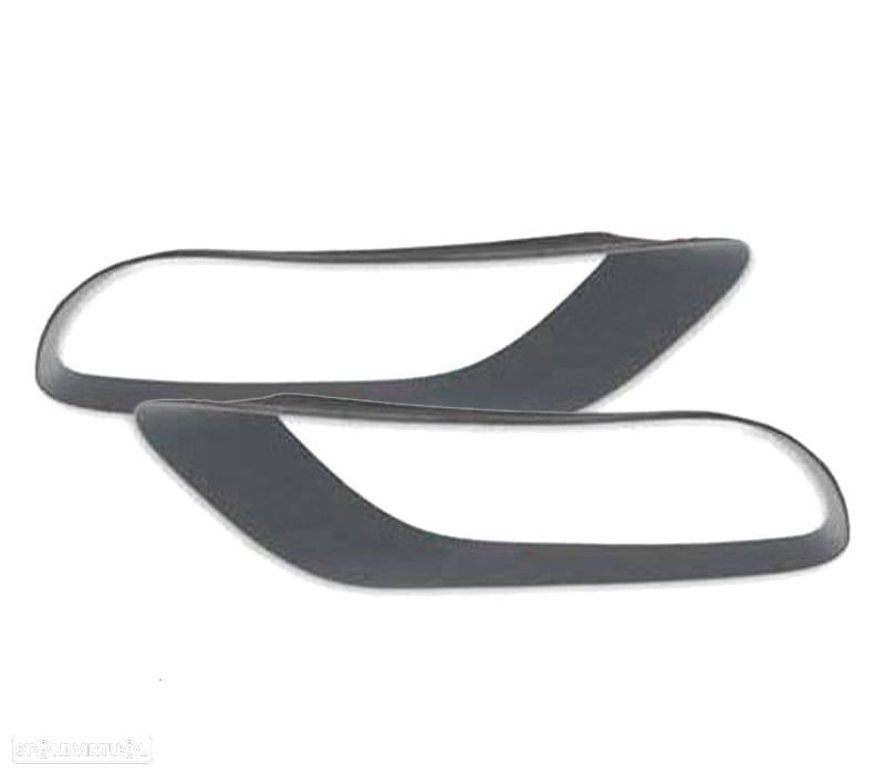 PONTEIRAS DE ESCAPE BMW X6 E71 08-14 LOOK M CROMADO + MOLDURA DE ESCAPE - 5