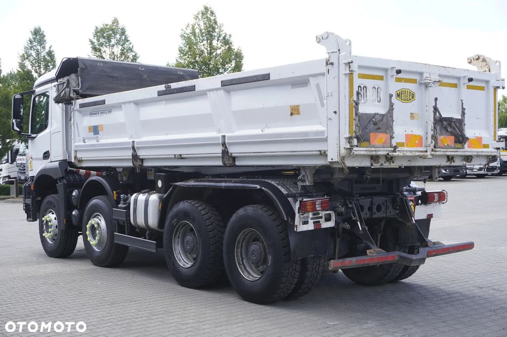 Iveco Arocs 3243 8x4 / 130 tys. km! / Wywrotka 2-stronna Meiller / hydroburta_259783 - 10