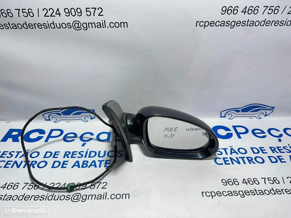 ESPELHO RETROVISOR ELÉTRICO VW VOLKSWAGEN GOLF V 5 MK5 Direito 1K0857537 ORIGINAIS - 1