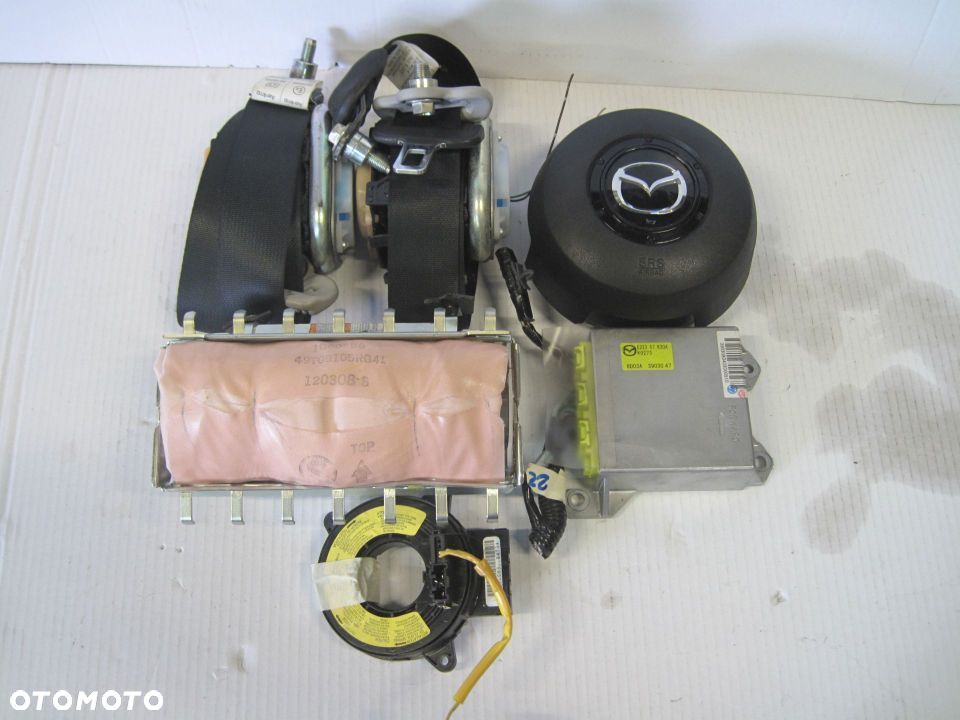 AIRBAG PODUSZKA KIEROWCA PASAŻER PASY MAZDA CX-7 - 1