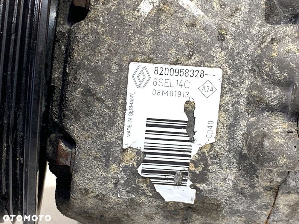 SPRĘŻARKA KLIMATYZACJI  RENAULT GRAND SCÉNIC III (JZ0/1_) 2009 - 2022 1.4 16V (JZ0F) 96 kW [131 - 4