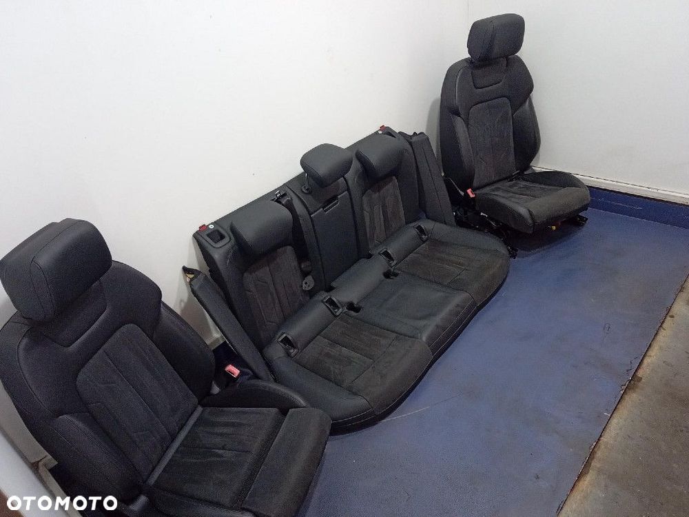 AUDI A6 C8 18-21 SEDAN FOTELE KOMPLET ALCANTARA EUROPA - 2