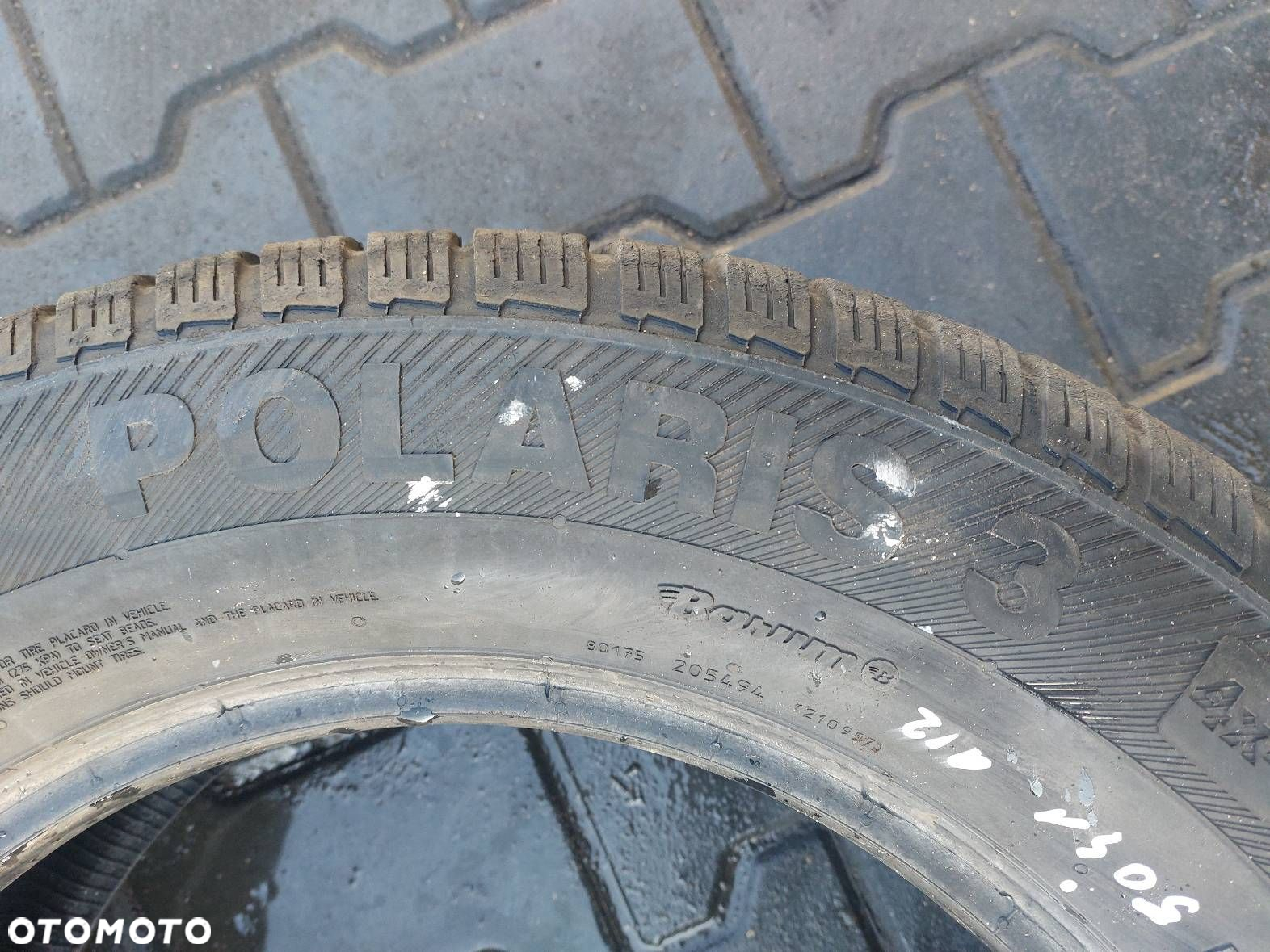 OPONY ZIMOWE 2 SZT 215/65R16 2011R BARUM POLARIS 3 - 3
