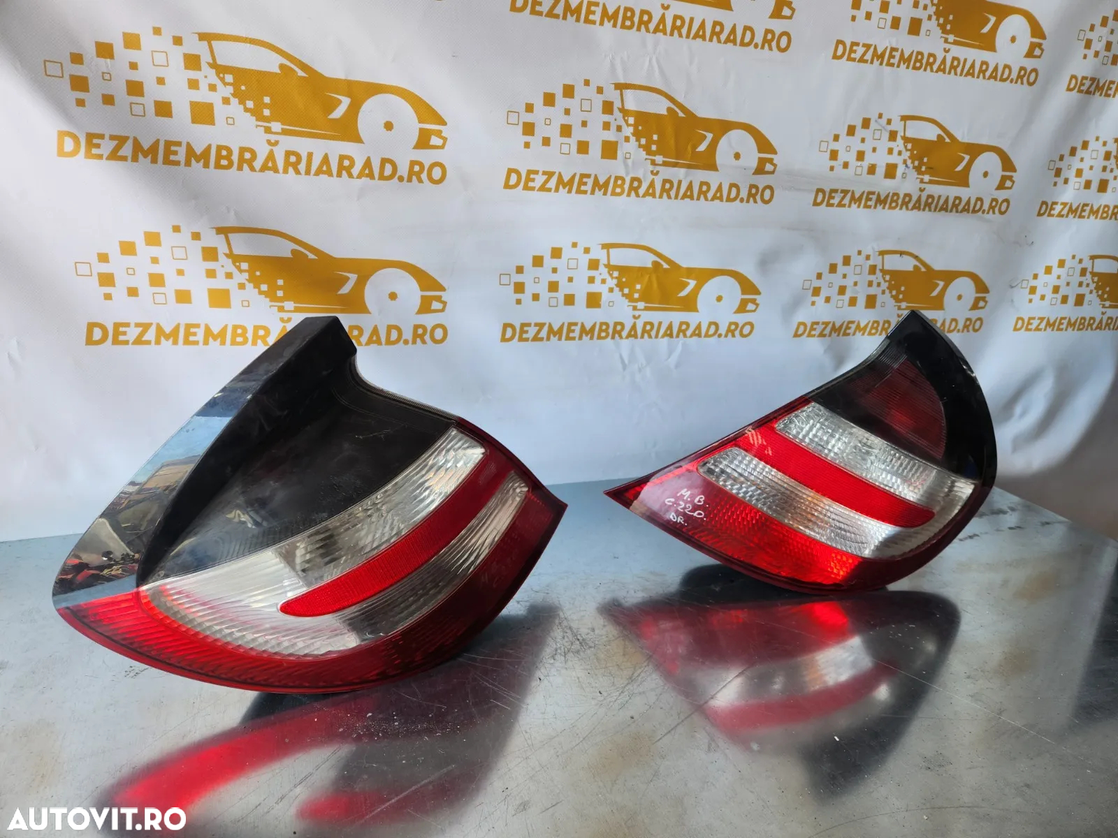 Stopuri Lampa Stop Tripla Stanga Dreapta Mercedes C Class W203 Coupe - Dezmembrari Arad - 3
