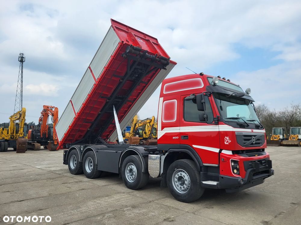 Volvo FMX 500 8x4 3-str Wywrotka Bordmatic hydroburta - 15
