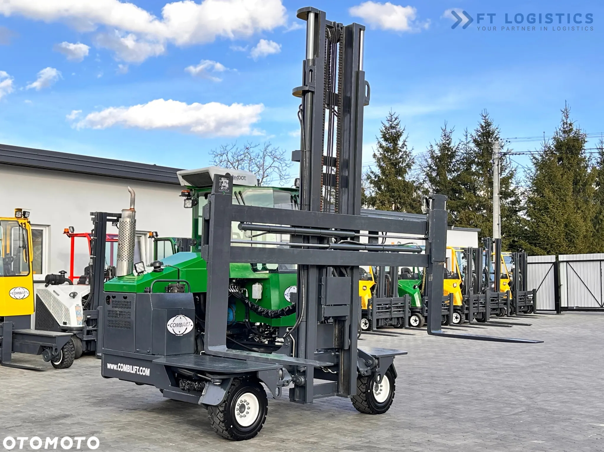 Combilift C5000XL / LPG / KLIMATYZACJA / SZEROKI POZYCJONER / DUPLEX / REGULOWANE WIDŁY / NOWE OPONY / STAN IDEALNY! - 23