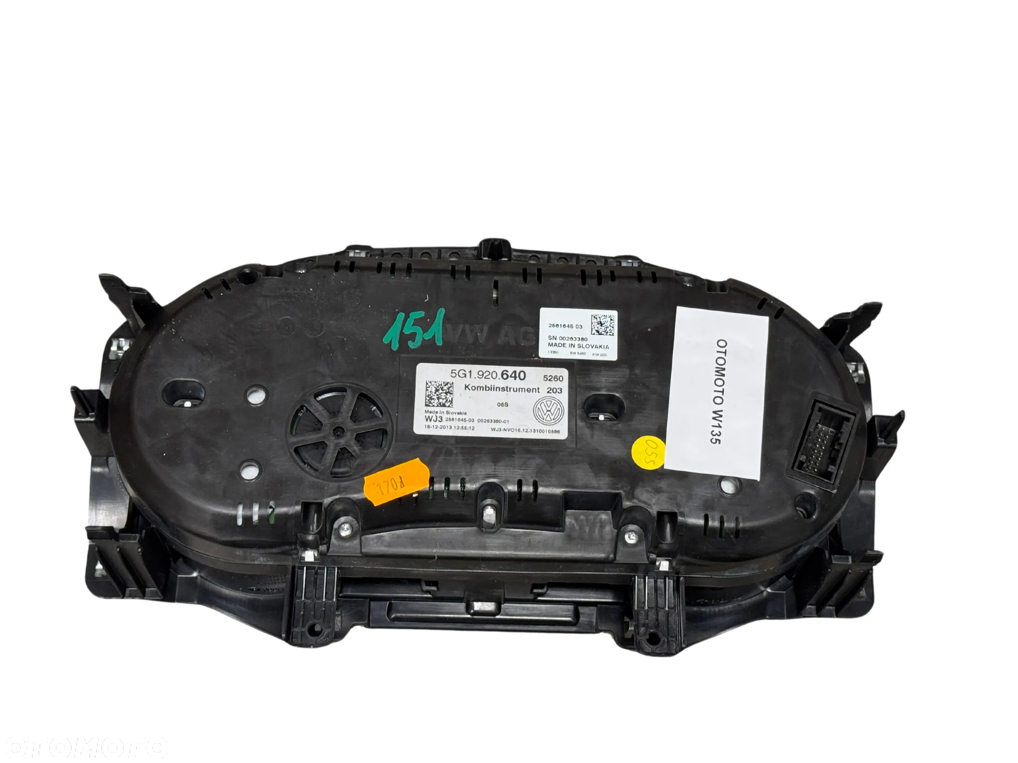 LICZNIK ZEGARY KOMPUTER VOLKSWAGEN GOLF VII 2012- 5g1920640 - 2