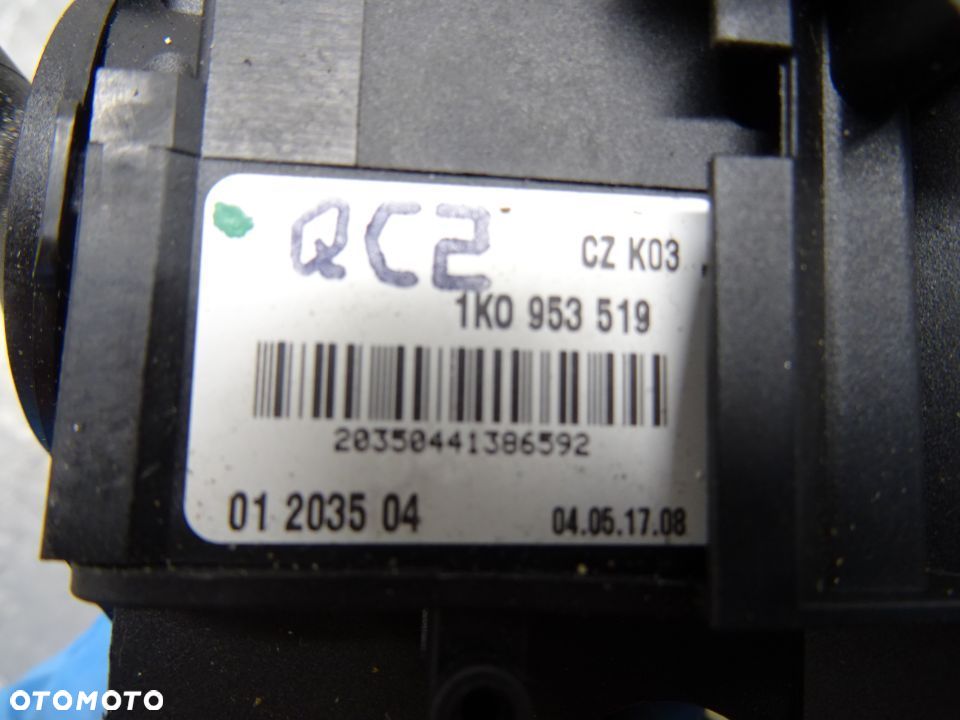 VW GOLF V HB 5D 03-09 1.4FSI MANETKA PRZEŁĄCZNIK ZESPOLONY TAŚMA 1K0953503E / 1K0959653 / 1K0953513 - 4