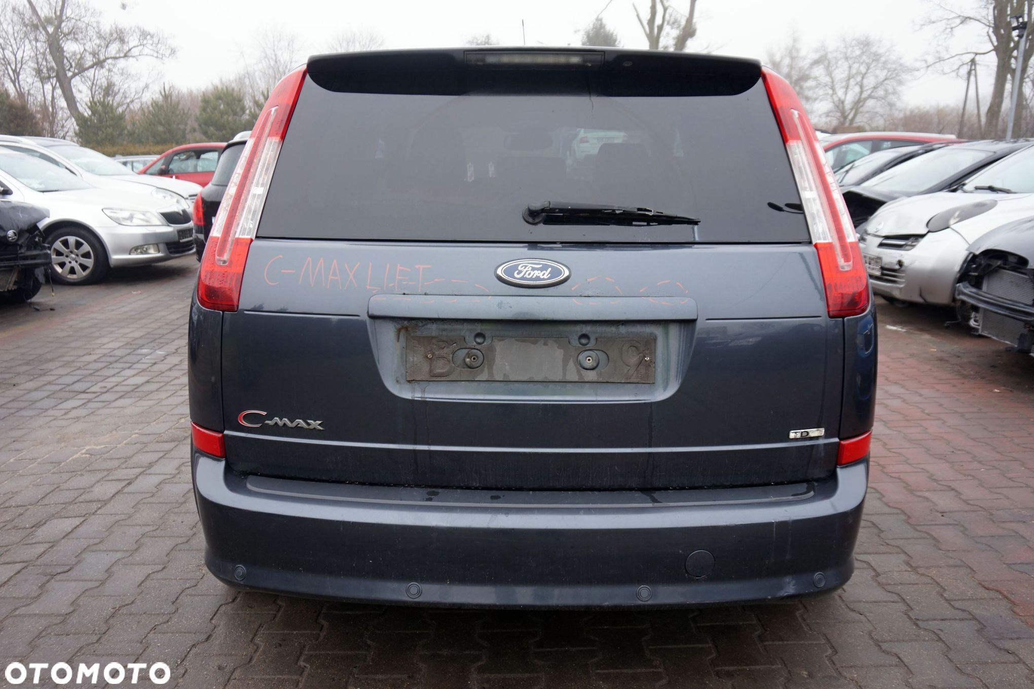 FORD C-MAX I MK1 LIFT 2007 H4 1.8 TDCI KKDA 115KM MTX75 3.41 SZARY na części - 4