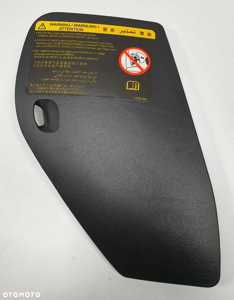 PLASTIK OSŁONA KONSOLI PRAWA SAAB 9-5 95 4640991 - 1