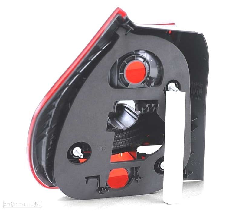 FAROLINS BMW E81 E87 LCI 07-11 VERMELHO FUMADO - 2