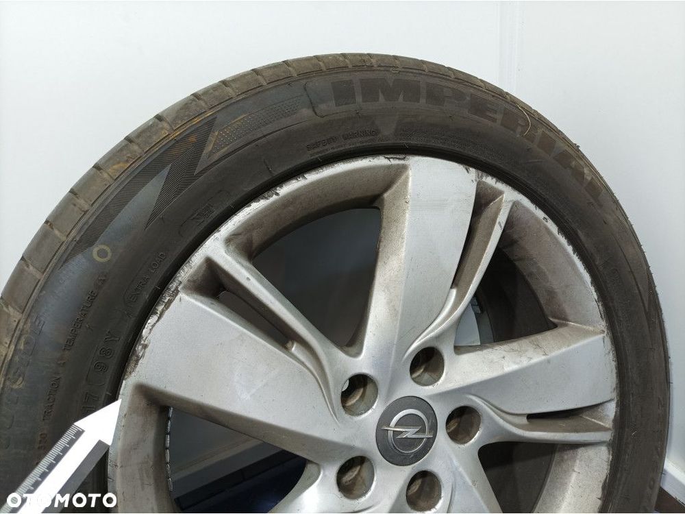 OPEL ASTRA J FELGI ALUMINIOWE Z OPONAMI 13367272 225/50 R17 5X115 - 7