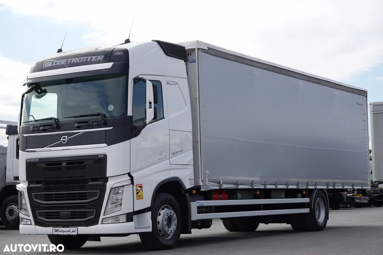 Volvo FH 420 / 4x2 / SOLÓWKA / PERDEA 9,10 M / AER CONDIȚIONAT PARCARE / LIFT DHOLLANDIA 2000KG / CONTRACTUL DE SERVICE POSTĂ - 1