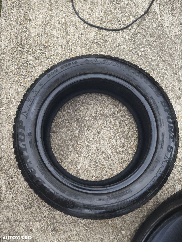 Set 2 anvelope de iarnă  205 55 R16 MS Dunlop Winter Sport 5 - 3