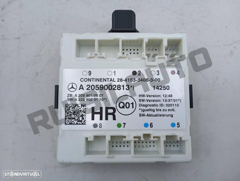 Módulo Confort Trás Direito A20590_02813 Mercedes C S205 Statio - 1