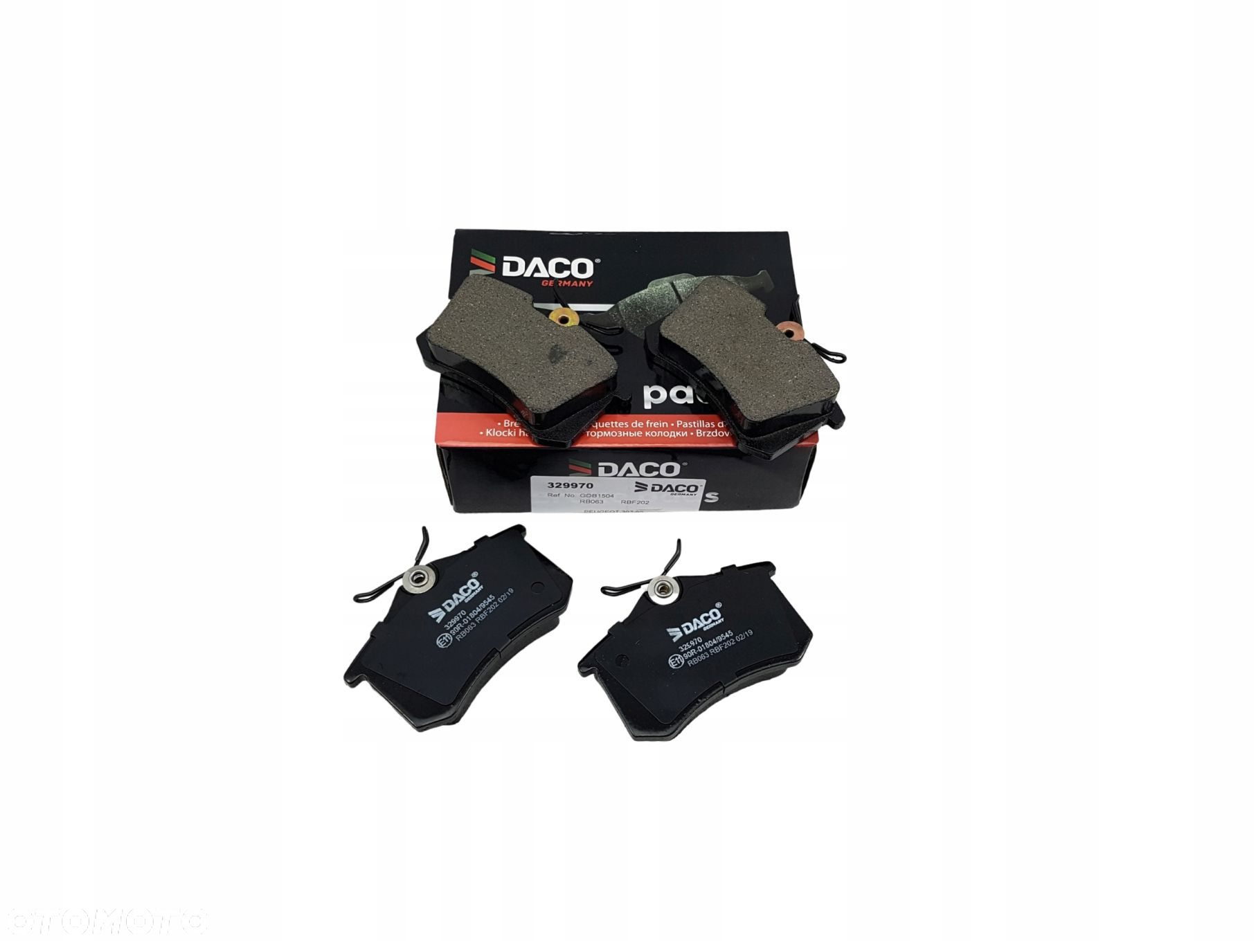 TARCZE KLOCKI Audi A4 B6 B7 Seat EXEO 245x10mm TYŁ - 5